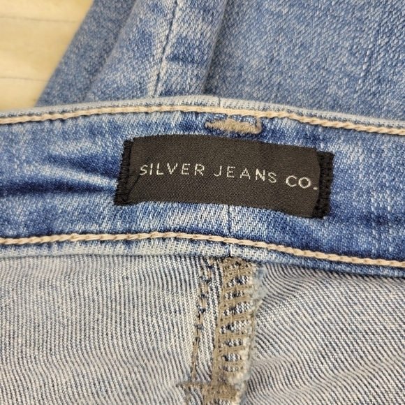 Silver Jeans High Rise Skinny Jeans Sz 26 NWT - Picture 7 of 11